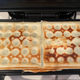 When you have enough batter to cover the top, but not enough for the full effect.